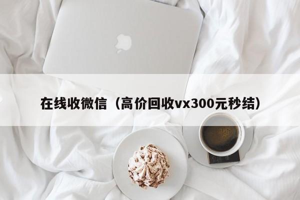 在线收微信（高价回收vx300元秒结）